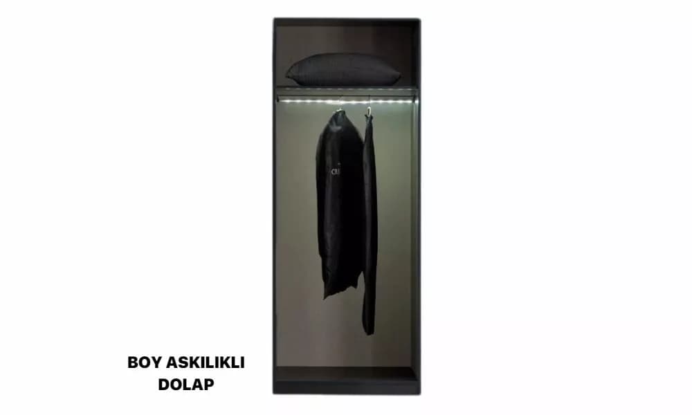Bronze Antrasit 8 Kapaklı Köşe Dolap - 11