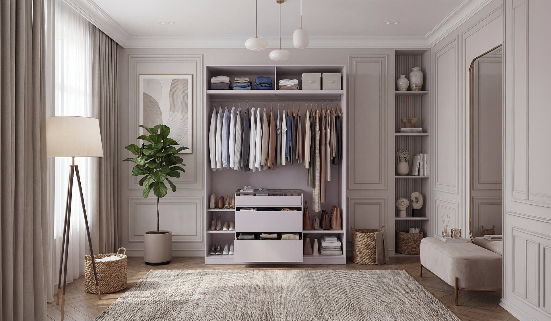 Zerre 150 cm Akordiyon Dolap 51.680,00₺